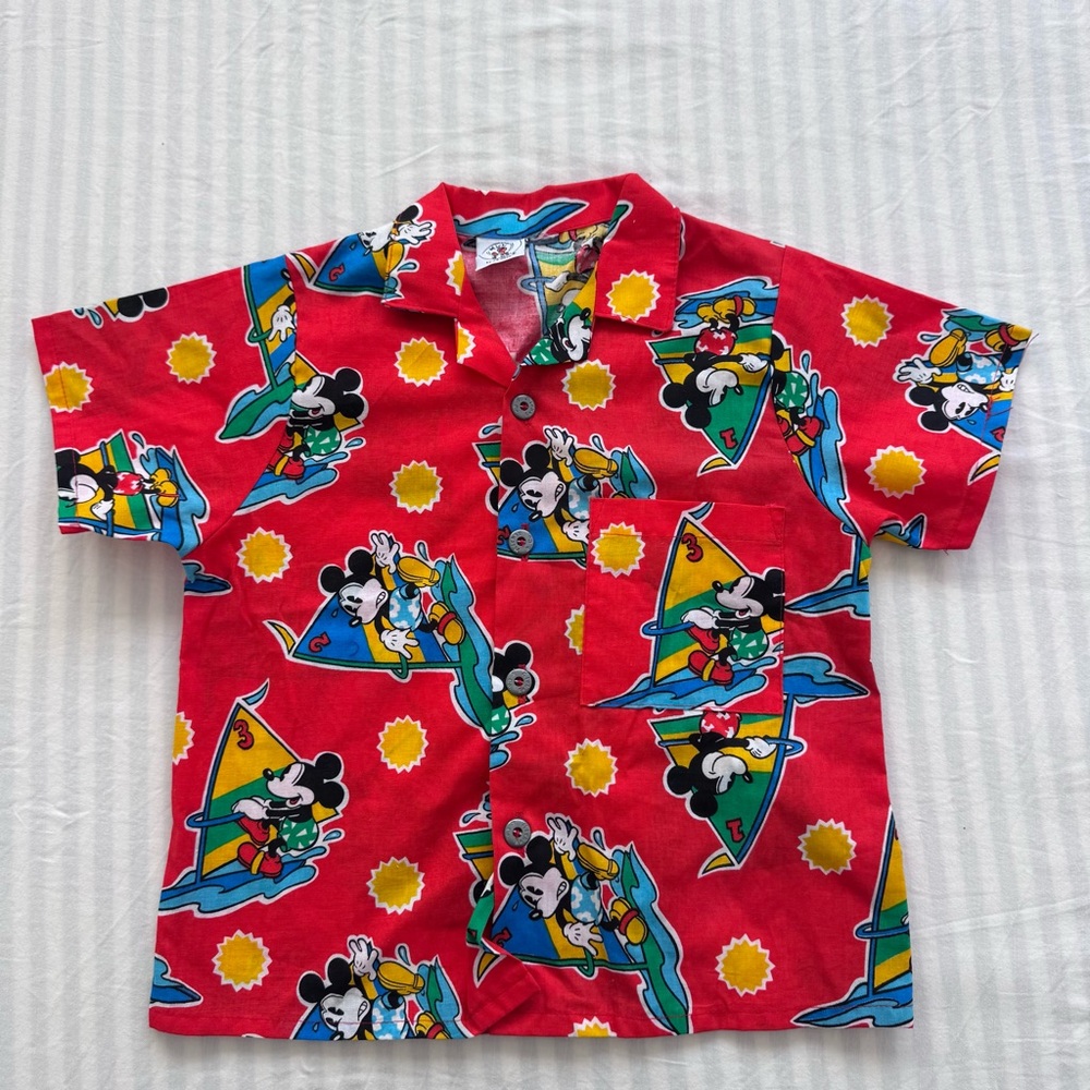 Mickey Mouse Print Shirt